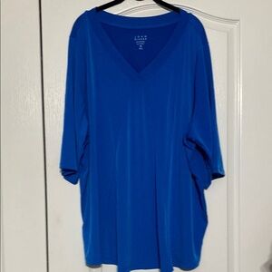 Joan Rivers Blue Women's Top Size 3X